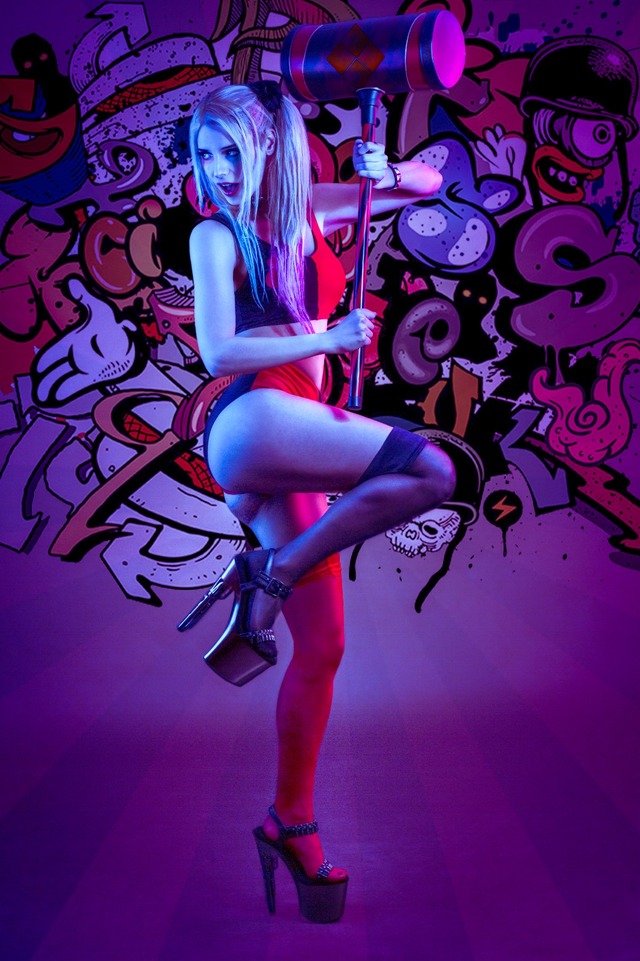 Harley Quinn by lil.babyghoul [self] free nude pictures