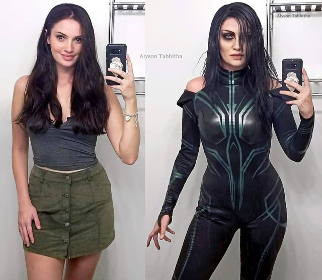 Hela cosplay by Alyson Tabbitha free nude pictures