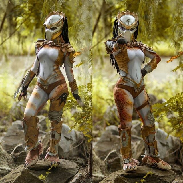 640px x 640px - Cool Predator Cosplay by Imalekat_ @ Babe Stare