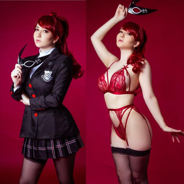 Kasumi from Persona5, by Akemi Hogan free nude pictures