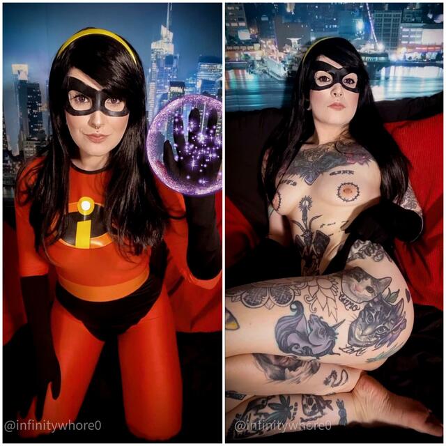 Violet Parr Hot Nude Porn - Violet Parr from The Incredibles by InfinityWhore @ Babe Stare