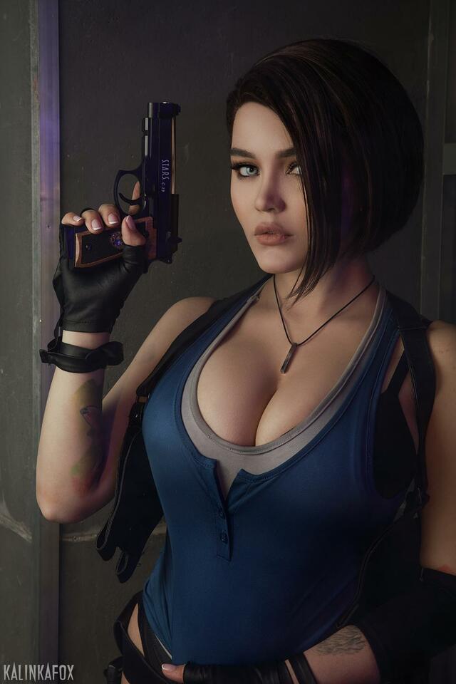 Jill Valentine by Kalinka Fox [Resident Evil 3 Remake] free nude pictures