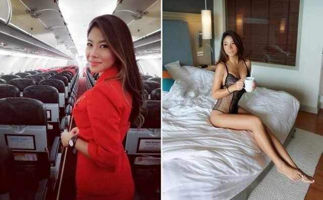 Hot Flight Attendants free nude pictures