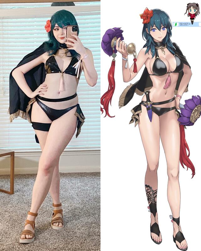 Sharing my Summer Byleth cosplay! [Phee] free nude pictures