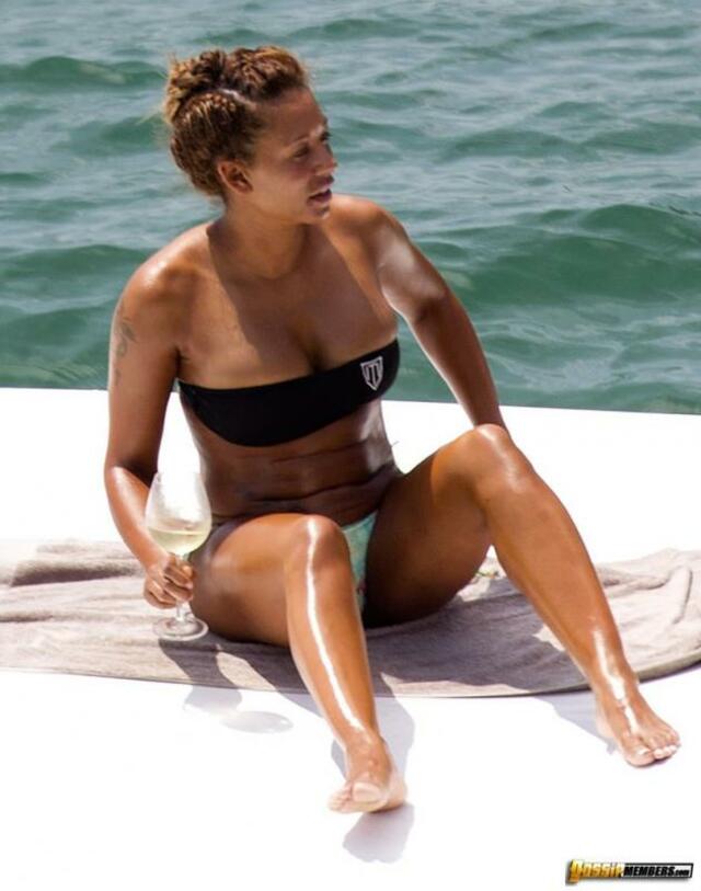 Toned Mel B Sunbathing On A Speedboat free nude pictures