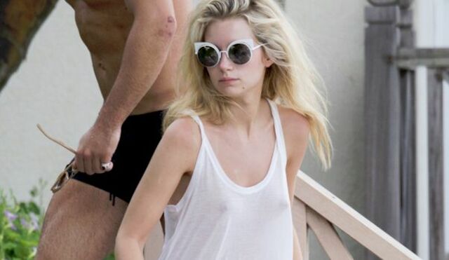 Lottie Moss See Through in Barbados! free nude pictures