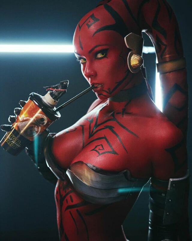 [self] Darth Talon from Star Wars, cosplay by me free nude pictures
