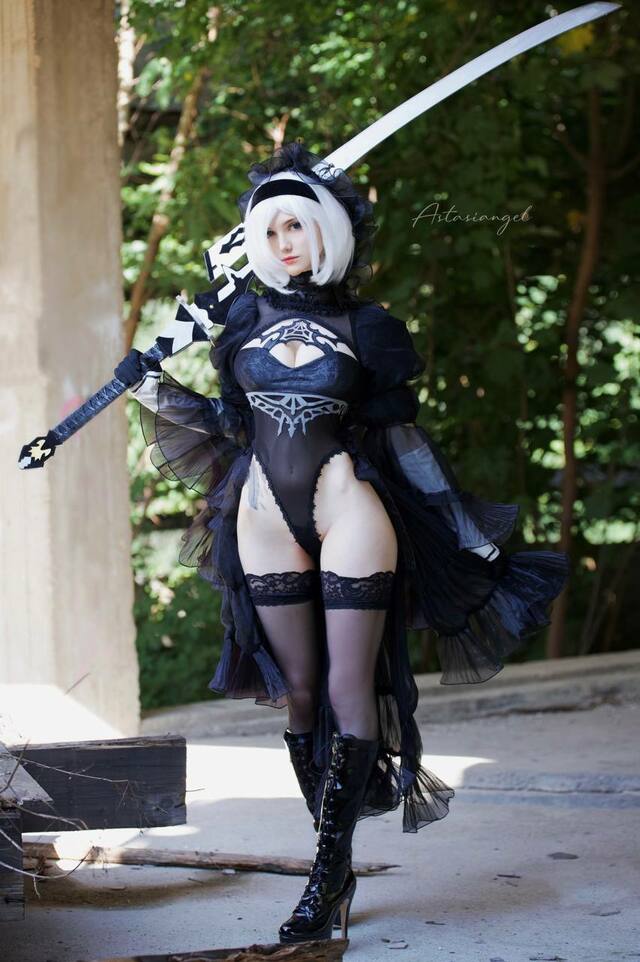 2B Bride from NieR Automata by Astasiadream free nude pictures