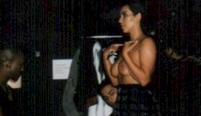 Kim Kardashian Topless and See Through Behind the Scenes Pics! free nude pictures