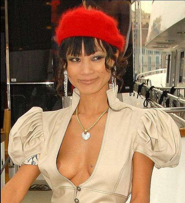 Bai Ling Nip Slip At Cannes. free nude pictures