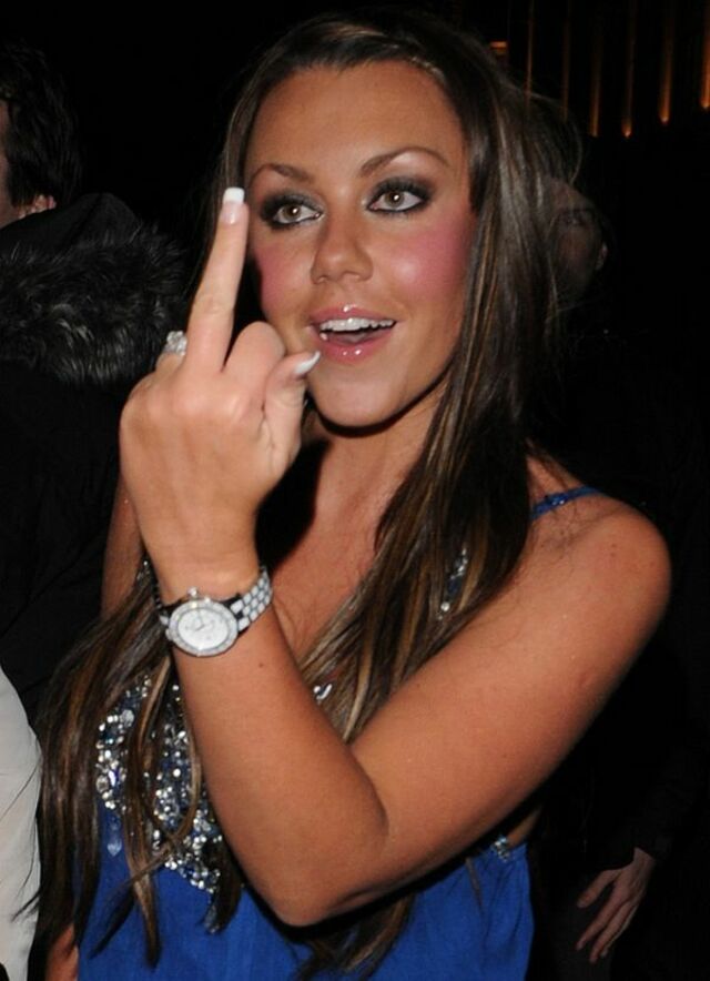 Michelle Heaton Giving The Paps The Finger free nude pictures