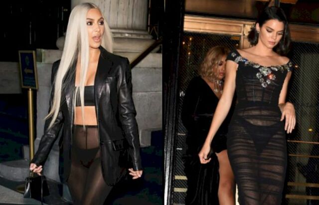 Who Wore Black Panties Better? Kim Kardashian or Kendall Jenner? free nude pictures
