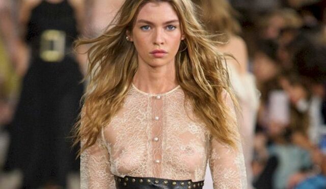 Stella Maxwell See Through on the Runway in Milan! free nude pictures