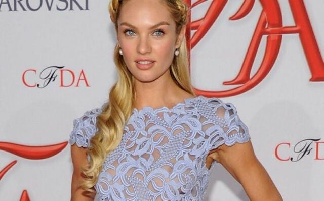 Candice Swanepoel See Through at the CFDA Fashion Awards free nude pictures