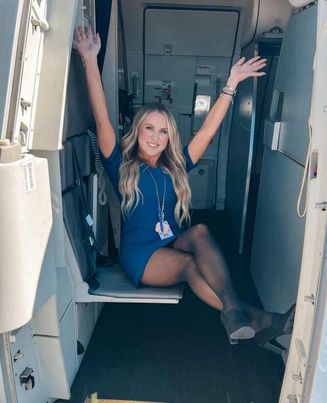 Stunning Flight Attendants Showcased Both In and Out of Uniform free nude pictures