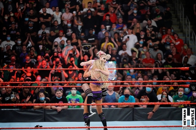 EXCLUSIVE Photos: Charlotte vs Shayna Baszler on WWE Monday Night RAW with Alexa Bliss Making Her Move with Lilly and Friend free nude pictures