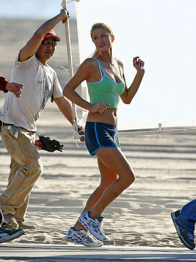 Paris Hilton Out Jogging In Tiny Shorts free nude pictures