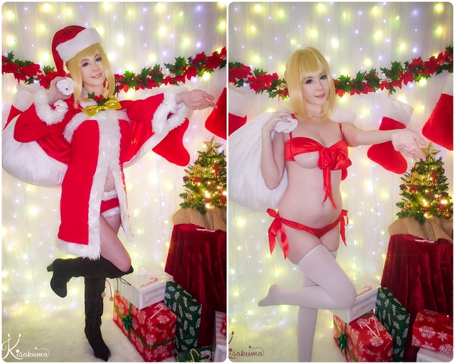 Merry Pado-Christmas!! Nero Cosplay by Kisakuma Cosplay free nude pictures