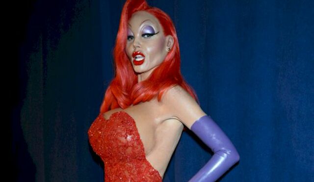 Heidi Klum’s Costume was Jessica Rabbit!! free nude pictures