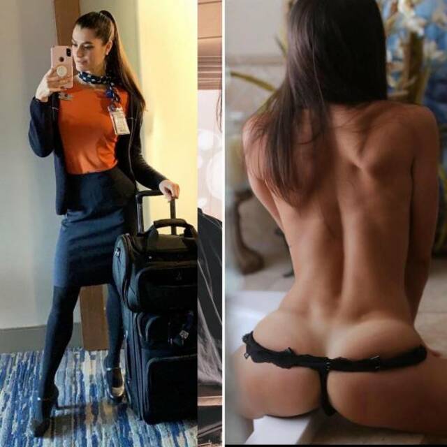 Sexy Stewardesses With And Without Their Uniform free nude pictures