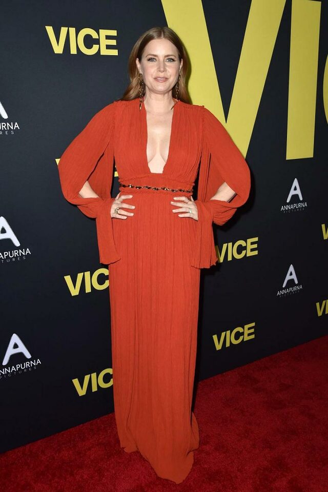 Amy Adams Braless at 'Vice' Premiere in Beverly Hills - Scandal Planet free nude pictures