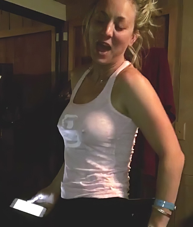Kaley Cuoco In And Out Of Her Bra free nude pictures