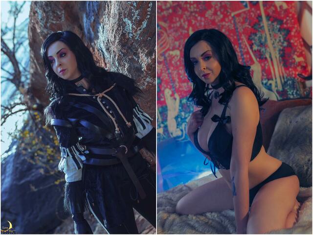 Yennefer on/off by Lunaraecosplay free nude pictures