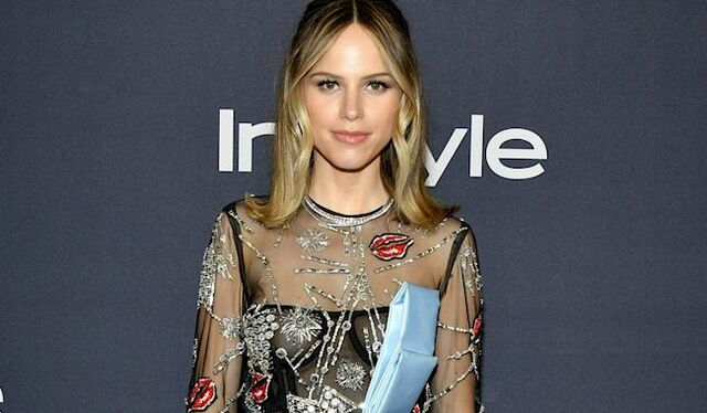 Halston Sage See Through at the Golden Globes After Party! free nude pictures