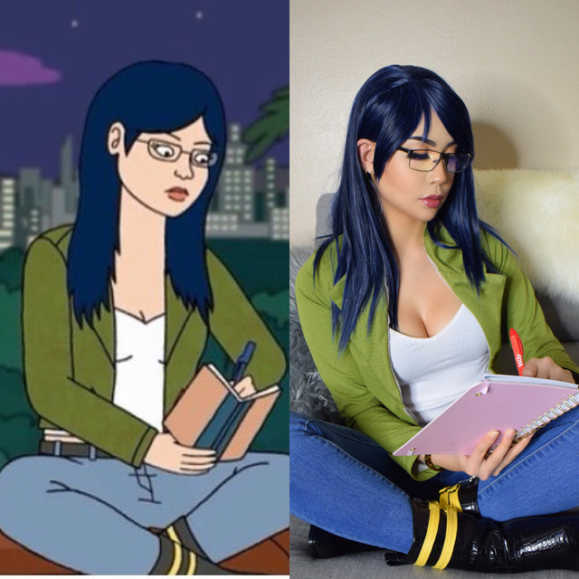 Diane Nguyen from Bojack Horseman side by side cosplay by Felicia Vox free nude pictures