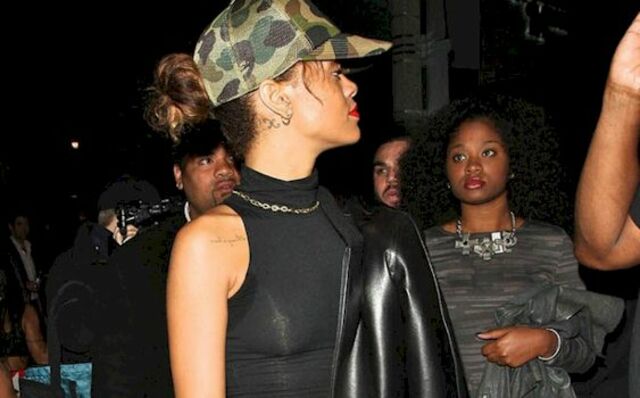 Rihanna See Through at a Party free nude pictures