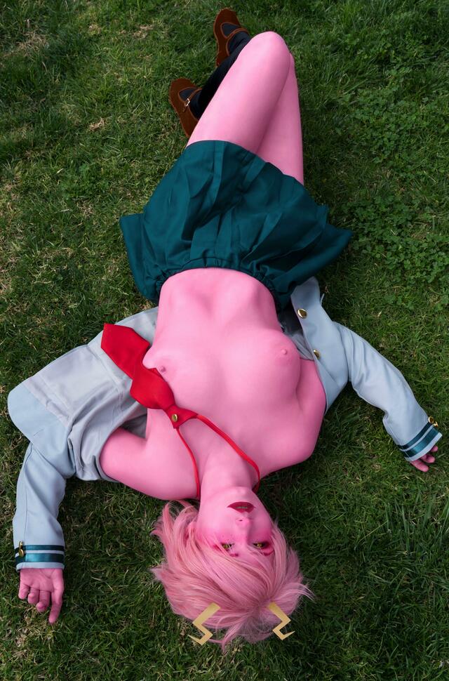 Mina Ashido from My Hero Academia by Your Virtual Sweetheart Self