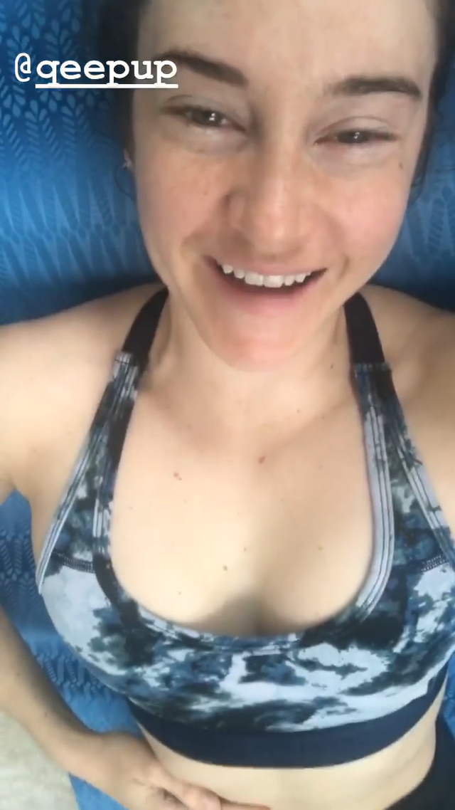 Shailene Woodley Sports Bra  free nude pictures