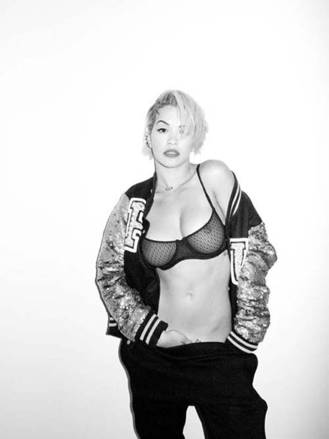 Rita Ora In A See Through Bra For Terry Richardson free nude pictures