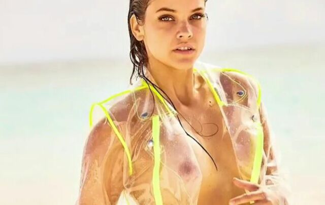 Barbara Palvin See Through Caps from SI Swimsuit Shoot! free nude pictures