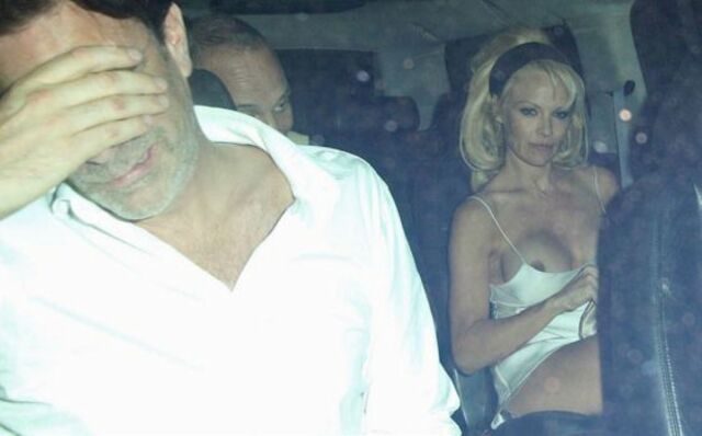 Pamela Anderson Nip Slip in a Car! free nude pictures
