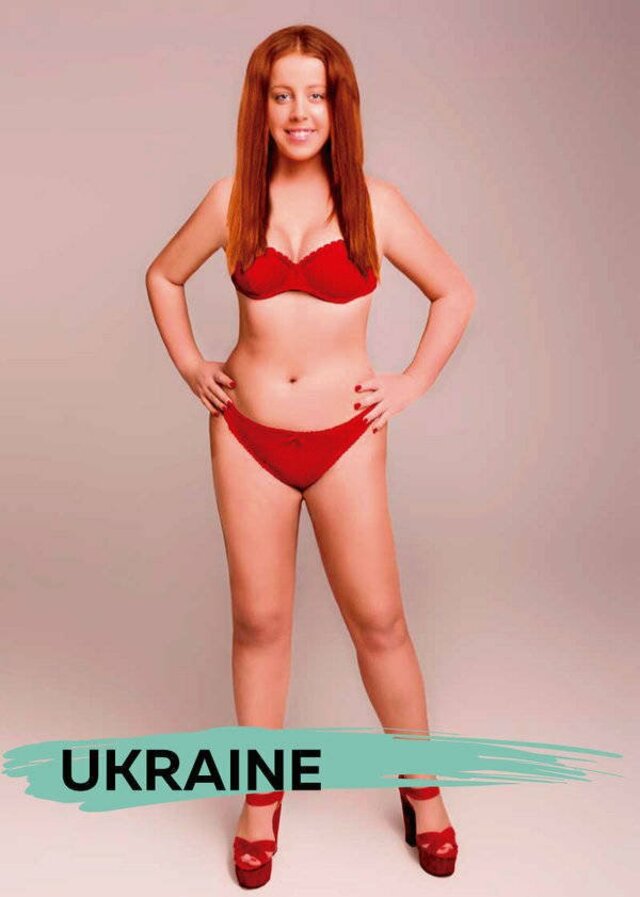 Graphic Designers Show How Ideal Woman Body Would Look In Different Countries free nude pictures