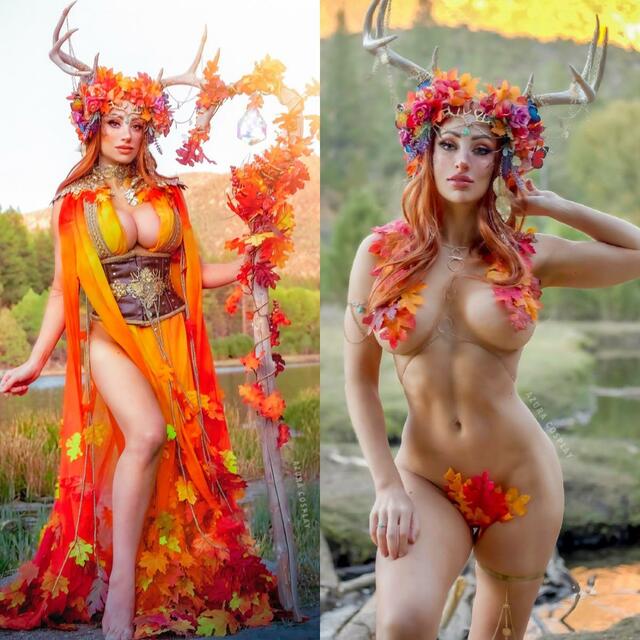 640px x 640px - Keyleth cosplay boudoir version [Critical Role] (AzuraCosplay) @ Babe Stare