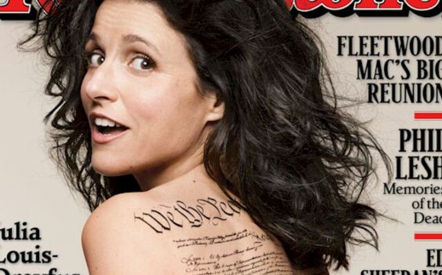Julia Louis-Dreyfus Naked on Rolling Stone Cover free nude pictures