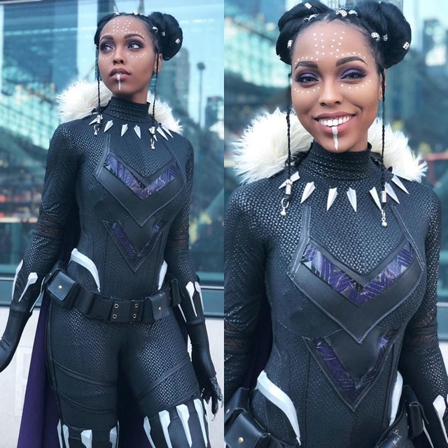 Black Panther Cosplay by@Cutiepiesensei free nude pictures
