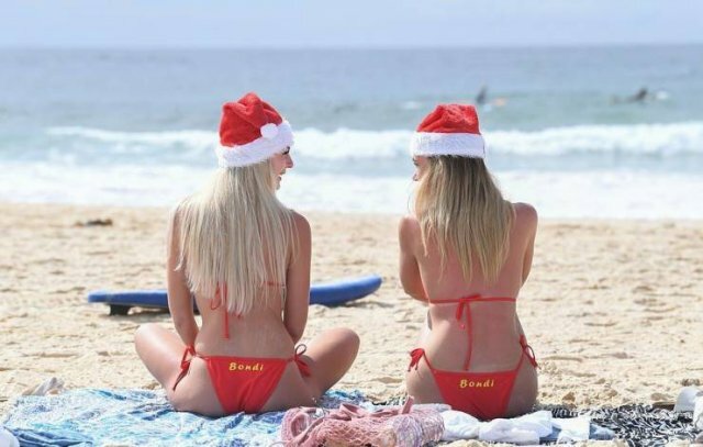 Sexy Women Embracing The Spirit Of Holidays free nude pictures