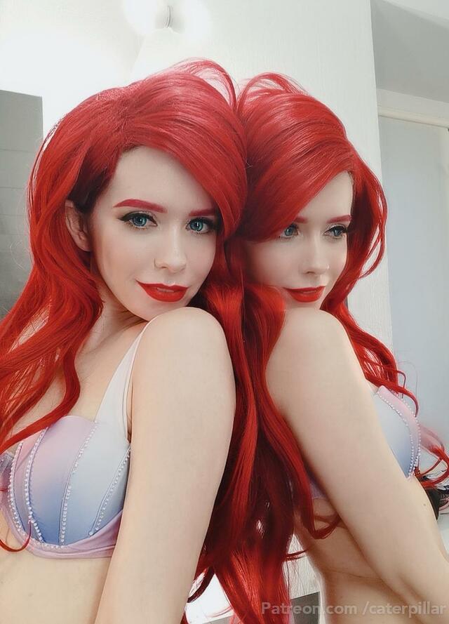 Little Mermaid cosplay by Caterpillar Babe Stare