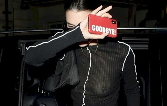 Kendall Jenner See Through in London! free nude pictures