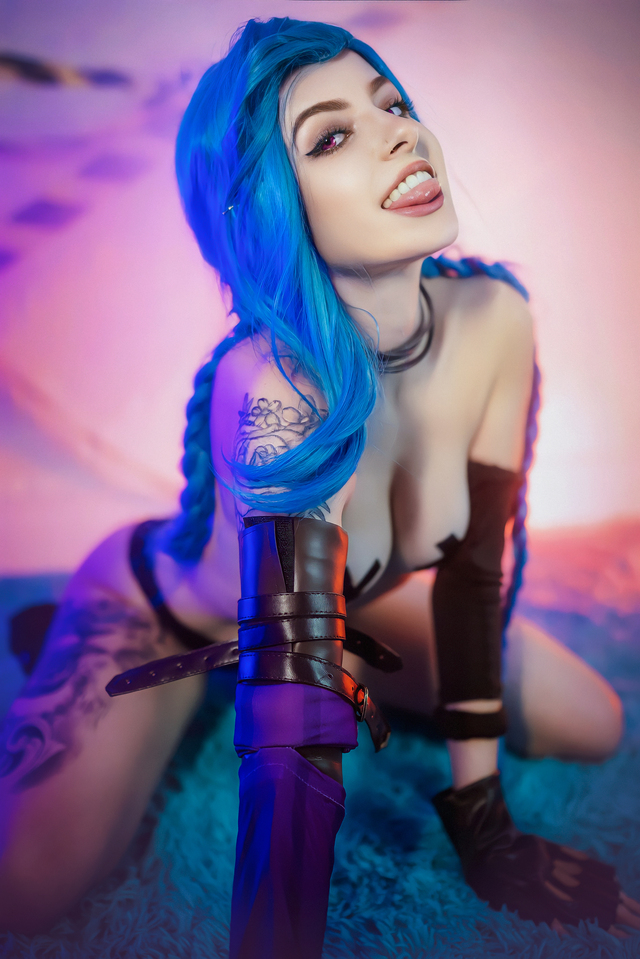 Jinx from League of Legends by Brenda free nude pictures