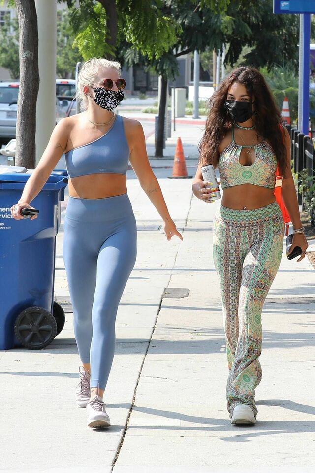 Vanessa Hudgens and a Friend Head to the gym in West Hollywood free nude pictures