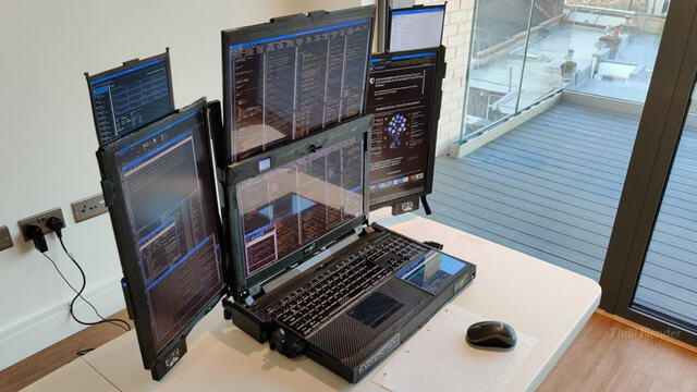 Check Out This Laptop Prototype With Seven Foldable Displays! free nude pictures