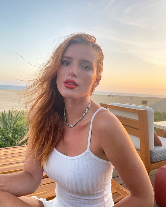 Bella Thorne in Bikini, Not as Raunchy as Sister free nude pictures