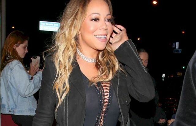 Mariah Carey is Braless in a Sheer Dress! free nude pictures