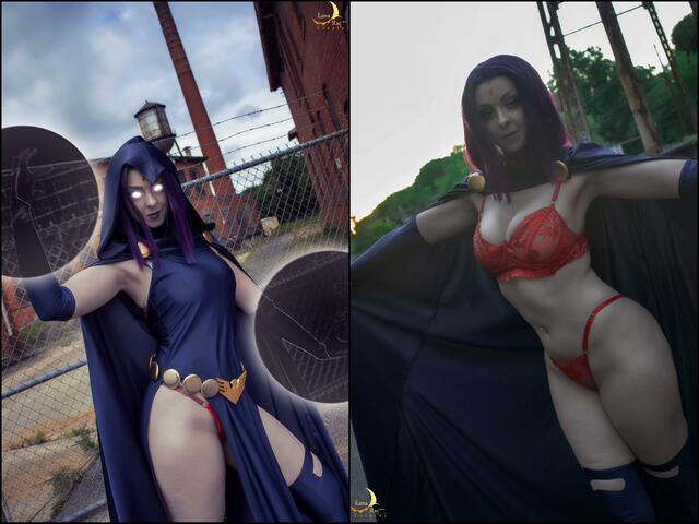 New 52 Raven On/Off (Teen Titans) by Lunaraecosplay [self] free nude pictures