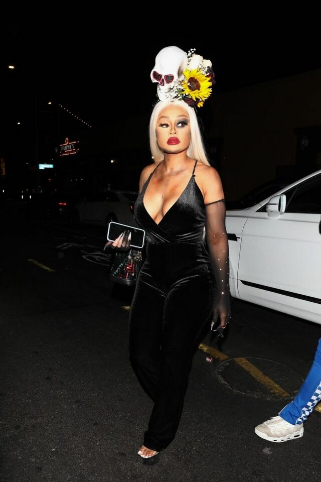 Blac Chyna in a Sexy Halloween Outfit! free nude pictures