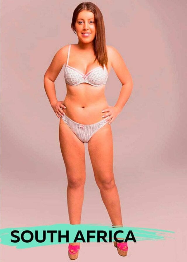 Graphic Designers Show How Ideal Woman Body Would Look In Different Countries free nude pictures